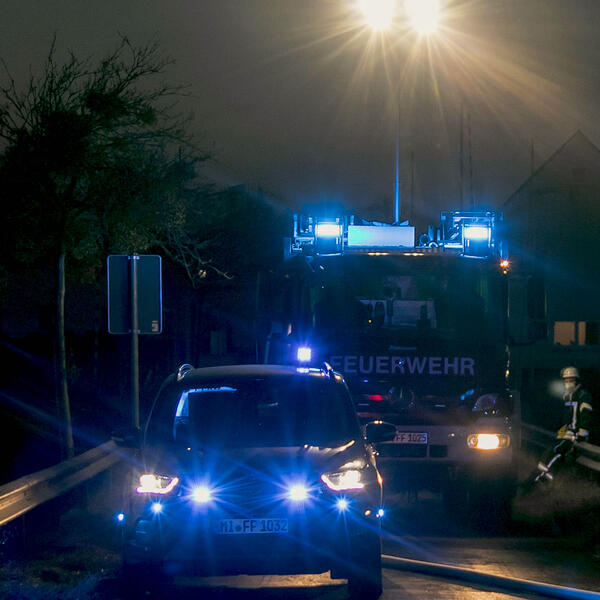Lbbecker Feuerwehr im Einsatz