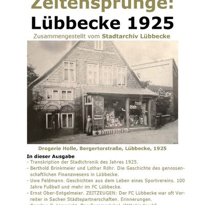 Bild vergr&ouml;&szlig;ern: Titelseite Zeitenspr�nge 1925